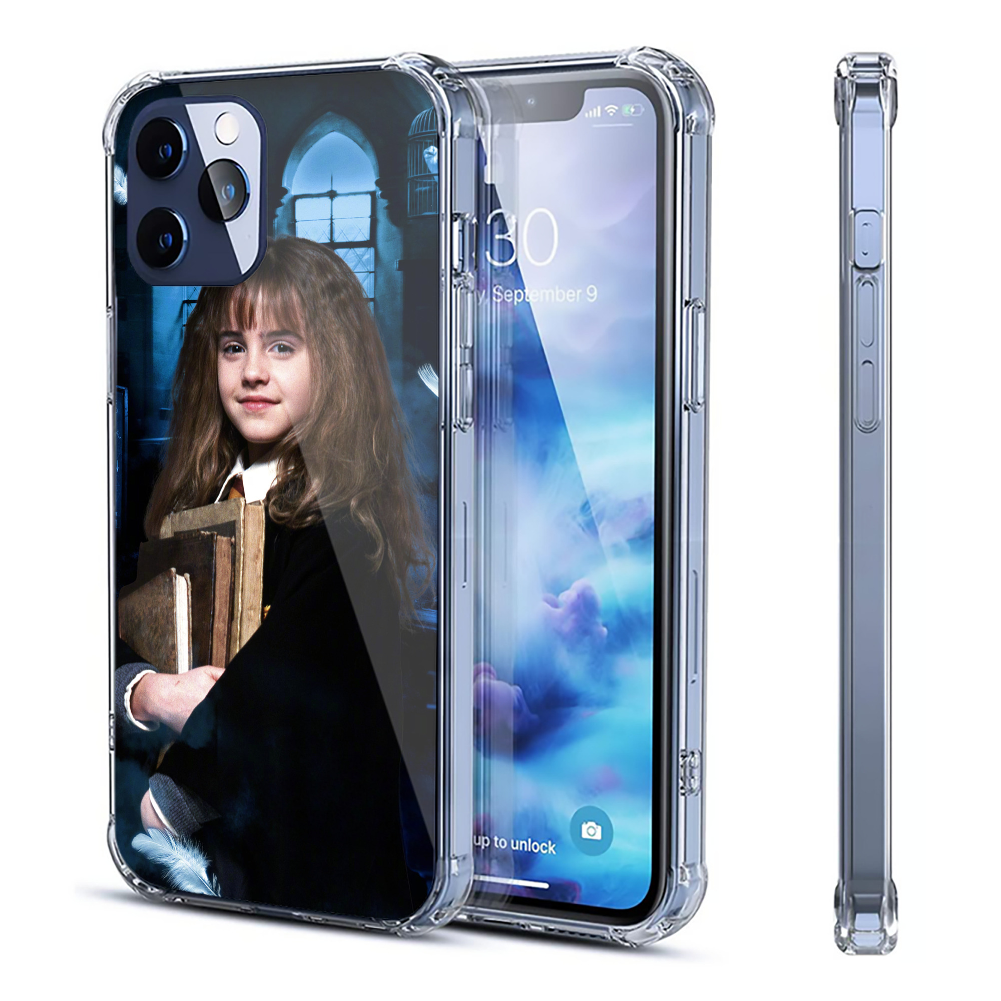 （画像用） Harry Potter ハリー・ポッターシリーズ 【iPhone 12シリーズ対応】透明スマホケース（クリアソフトケース）